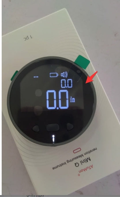 LCD Distance Measuring Instrument Electronic Measuring Ruler Tape Measure High Definition Digital LCD High Precision Electronic Measuring Ruler Tool A&S Collection