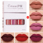 6 Boxes Of Matte Non-stick Cup Waterproof Lipstick Long Lasting Lip Gloss A&S Collection