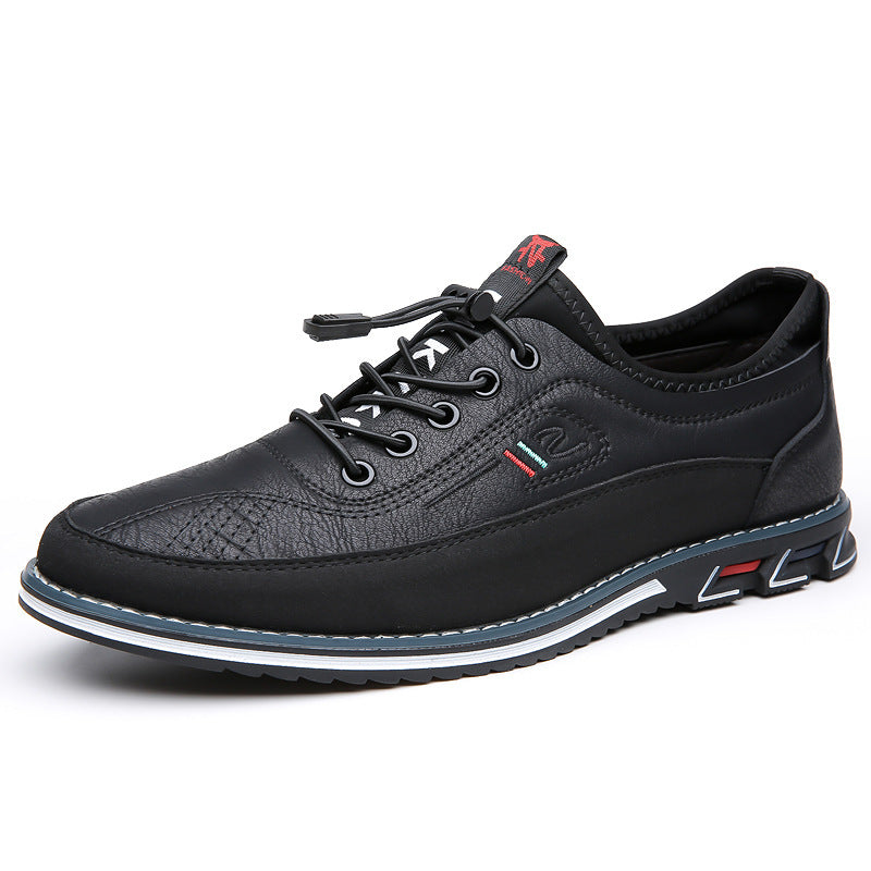 Genuine Leather Sports Comfortable And Non-slip Waterproof Leather Shoes Men's A&S Collection