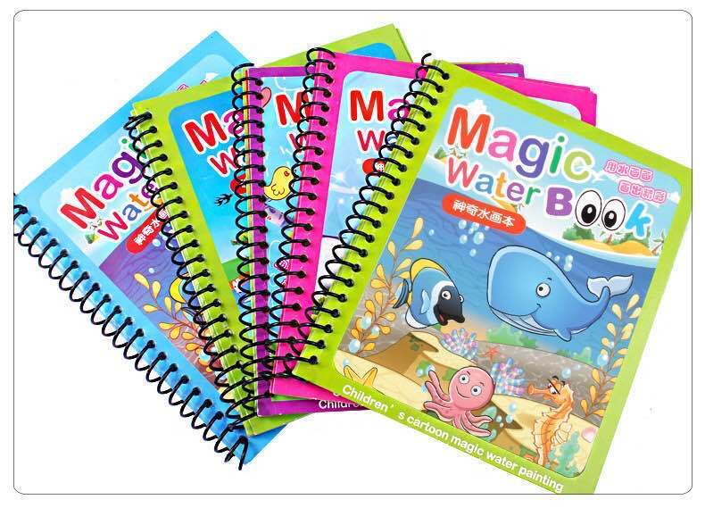 Children's Magic Water Painting Book Coloring And Coloring Book A&S Collection