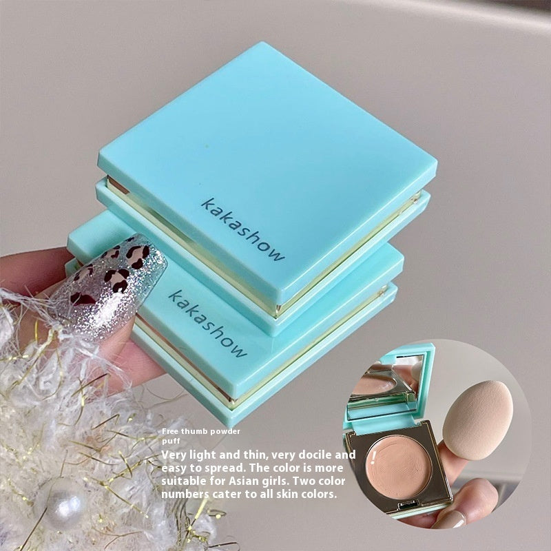Soft And Balanced Durable Waterproof And Sweatproof Smear-proof Makeup Concealer With Powder Puff A&S Collection