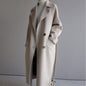 Stylish long woolen coat, Harajuku style, double-sided, perfect for autumn and winter. A&S Collection