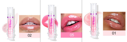 New Tube Lip Rich Lip Color Slightly Spicy Lip Honey Lip Glass Mirror Face Lip Mirror Liquid Lipstick A&S Collection