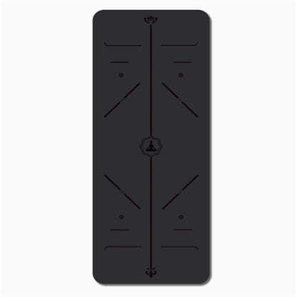 Natural Rubber Non-slip Professional 5mm Thickness Yoga Mat A&S Collection