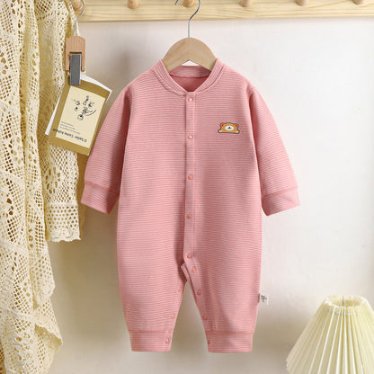 Baby Dralon Jumpsuit Baby Striped Romper A&S Collection