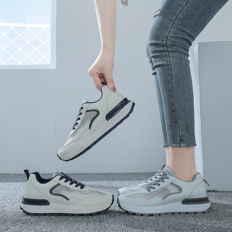 Forrest Gump-inspired sneakers: trendy all-white design, perfect for spring and a timeless academy style A&S Collection