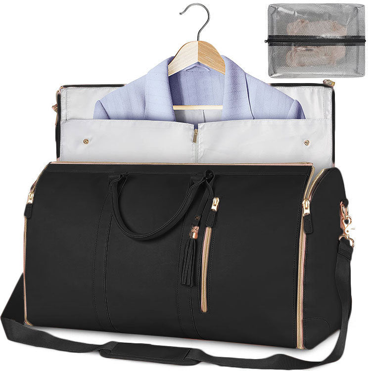 Large Capacity Travel Duffle Bag Women's Handbag Folding Suit Bag Waterproof Clothes Totes A&S Collection