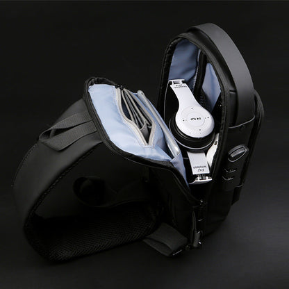 Motorcycle Chest Bag Password Anti-theft Men's Fashion A&S Collection