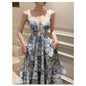 Fashion Retro Women Floral Strap Dress A&S Collection