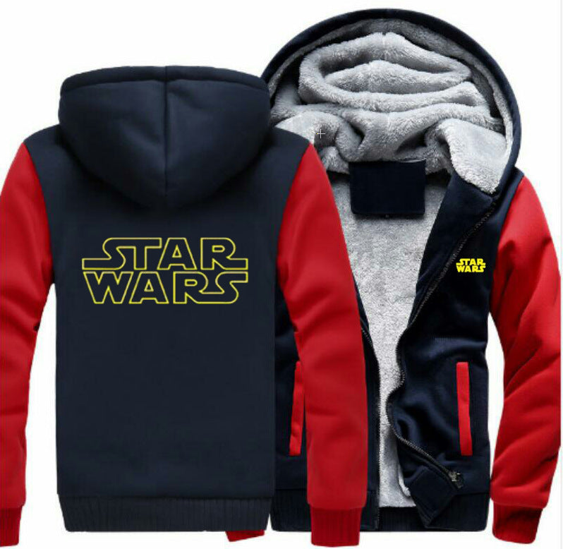 Stylish Star Wars hoodie, men's winter coat with three-layer protection A&S Collection