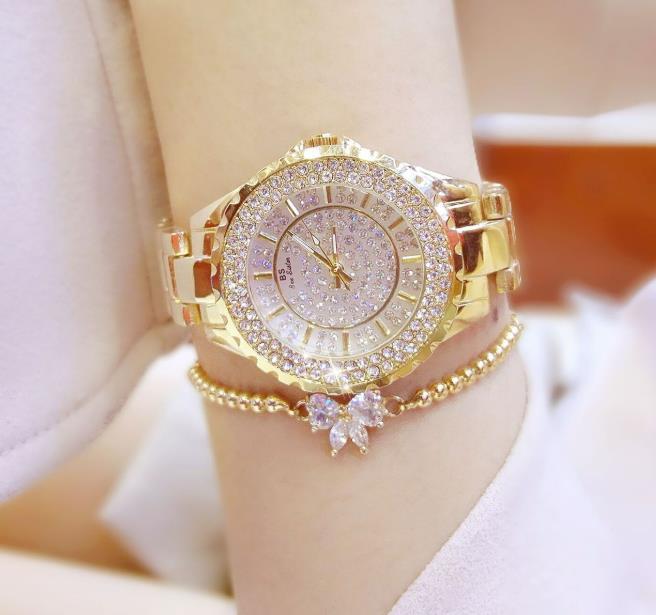 Full diamond female watch A&S Collection