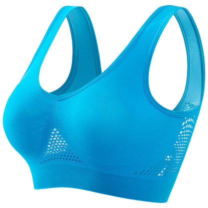 Plus Size Women's Small Chest Push-up Workout Running Yoga A&S Collection