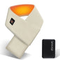Stylish graphene heating electric scarf with adjustable heat settings, perfect for staying warm and chic. A&S Collection