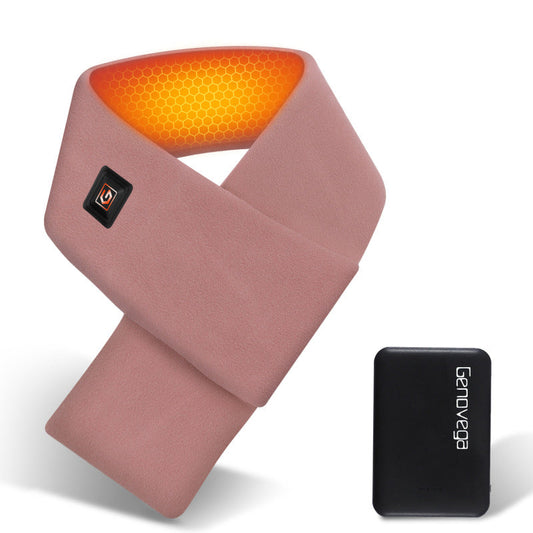 Stylish graphene heating electric scarf with adjustable heat settings, perfect for staying warm and chic. A&S Collection