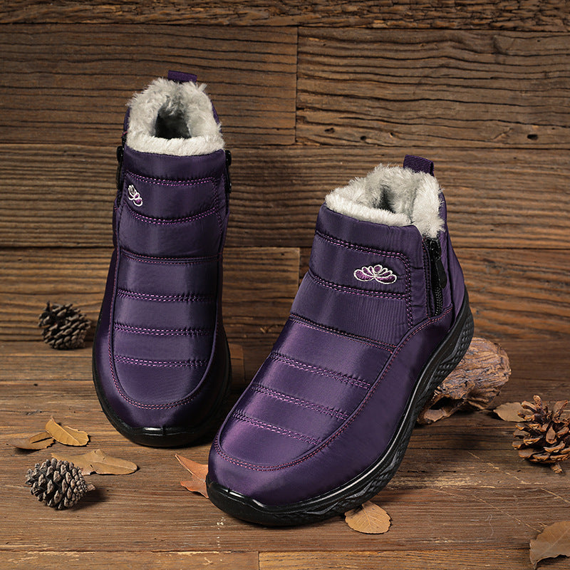 Women's Cotton-padded Shoes Thickened Warm Snow Boots Plus Size Women's Ankle Boots A&S Collection