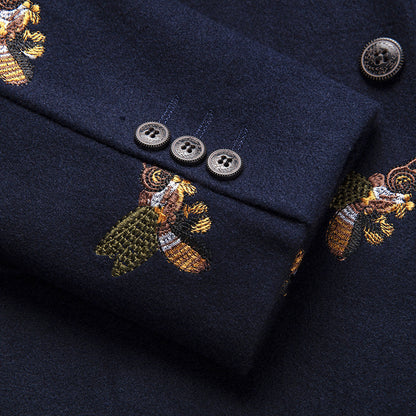 Bee embroidery Korean suit top A&S Collection