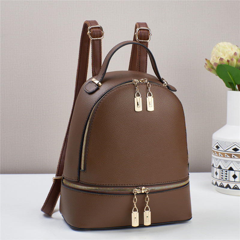 Soft Leather Large Capacity Travel Bag.