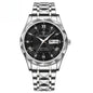 Men's Waterproof Double Calendar Luminous Quartz Watch A&S Collection