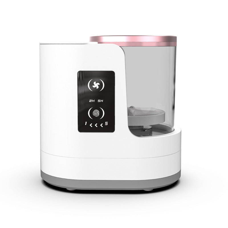 **Rechargeable brush cleaner—efficient, automatic, and time-saving elegance.** CJ