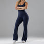 Tight Yoga Bodysuit Casual Hollow Seamless Womens Clothing A&S Collection