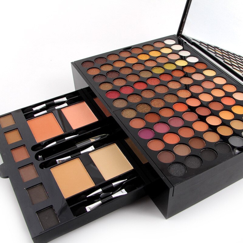 180 Colors Eyes Shadow Blush Set Personalized Piano-shaped Makeup Palette Box A&S Collection