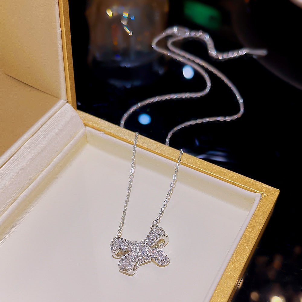 Fashion Titanium Steel Necklace - Light Luxury Design with Advanced Sense for Unique Style CJ