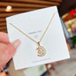 Fashion Titanium Steel Necklace - Light Luxury Design with Advanced Sense for Unique Style CJ