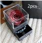 Eternal Flower Rose Jewelry Box for Birthday Presents Valentines Day Wedding Gift A&S Collection
