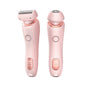2 In 1 Hair Removal Epilator USB Rechargeable Trimmer Women Body Razor Face Leg Armpit Bikini Hand Pubic Shaver Hair Remover A&S Collection