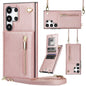 Card Crossbody Zipper Bracket Leather Phone Case A&S Collection