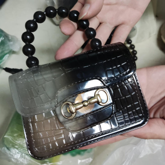 Pearl Handheld Transparent Jelly Bag A&S Collection