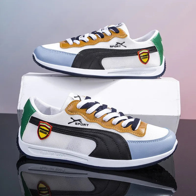 Various Styles of Men's Flying Woven Breathable Student Leisure Mesh Walking and Running Shoes A&S Collection