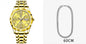 Men's Waterproof Double Calendar Luminous Quartz Watch A&S Collection