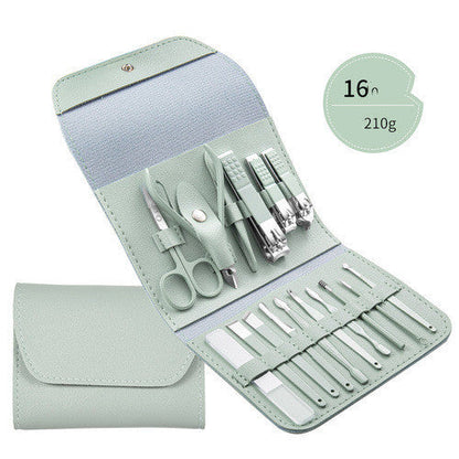 Professional Scissors Nail Clippers Set Ear Spoon Dead Skin Pliers Nail Cutting Pliers Pedicure Knife Nail Groove Trimmers A&S Collection