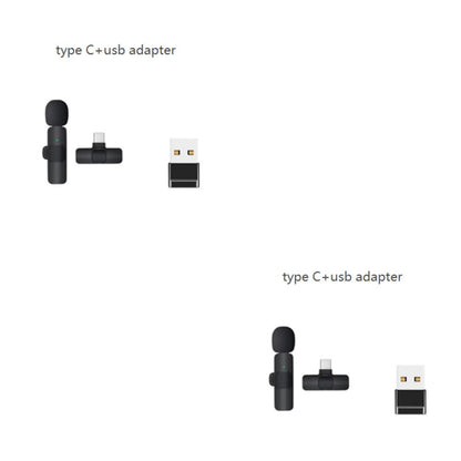 Dual Wireless Lavalier Microphone - Perfect for Outdoor Use with Crystal-Clear Audio CJ