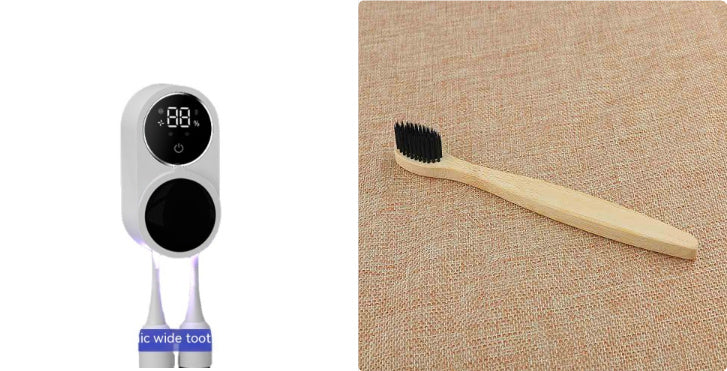 Tooth Brush Holder Sanitizer Uv Toothbrush Sanitizer Toothpaste Accessories Portable Toothbrush Sterilizer Portable Disinfectant A&S Collection