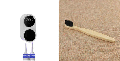 Tooth Brush Holder Sanitizer Uv Toothbrush Sanitizer Toothpaste Accessories Portable Toothbrush Sterilizer Portable Disinfectant A&S Collection