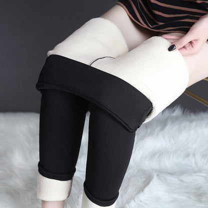 Winter Leggings Warm Thick High Stretch Lamb Cashmere Leggins Skinny Fitness Woman Pants A&S Collection