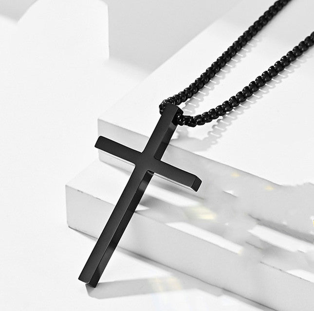 Simple cross necklace A&S Collection