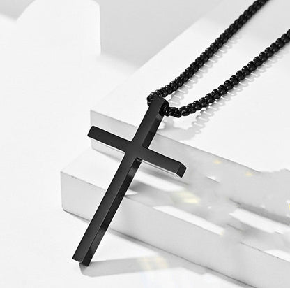Simple cross necklace A&S Collection