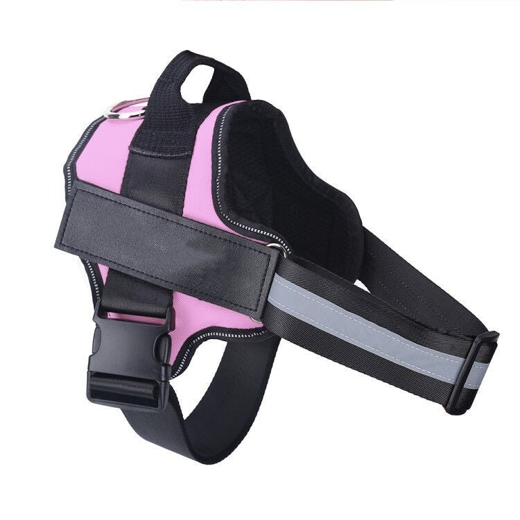 Personalized Dog Harness NO PULL Reflective Breathable Adjustable Pet Harness Vest For Small Large Dog Custom Patch Pet Supplies A&S Collection