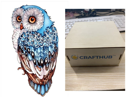 Animal Puzzle Craft Hub: A3 Size Creativity Kit for All Ages A&S Collection
