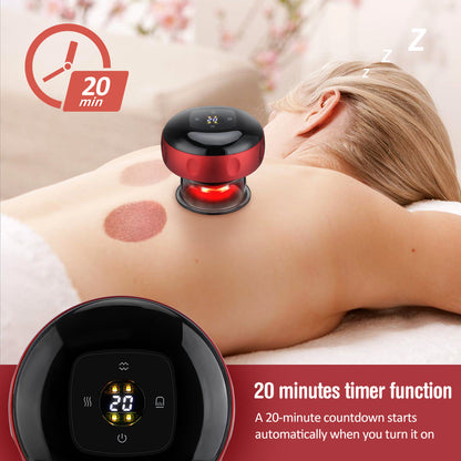 Electric Vacuum Cupping Massage Body Cups Anti-Cellulite Therapy Massager For Body Electric Guasha Scraping Fat Burning Slimming A&S Collection