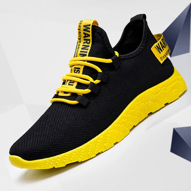 Various Styles of Men's Flying Woven Breathable Student Leisure Mesh Walking and Running Shoes A&S Collection