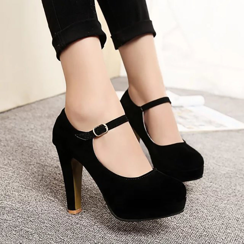 Chic Frosted High Heels: Elevate Your Everyday Elegance CJBHNSNS26437