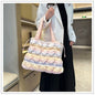Elegant cloud tote: spacious, single shoulder, and soft down design A&S Collection