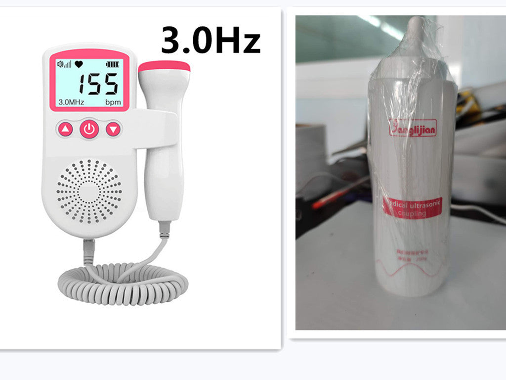 Fetal Heart Rate Monitor Home Pregnancy Baby Fetal Sound Heart Rate Detector A&S Collection
