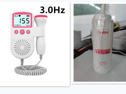 Fetal Heart Rate Monitor Home Pregnancy Baby Fetal Sound Heart Rate Detector A&S Collection