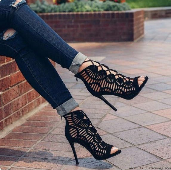 Step into Elegance: Timeless Lace High Heels for Every Occasion CJ