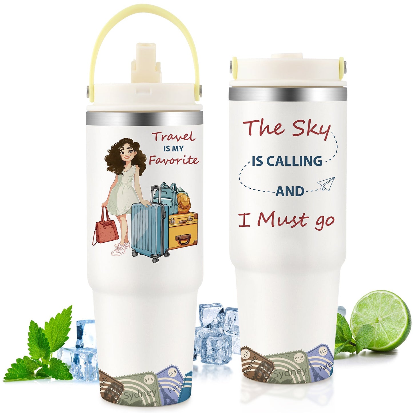 30oz Stainless Steel Cup A&S Collection